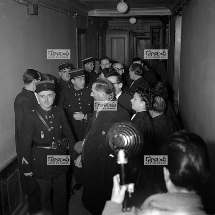 Paris, 03-01, chez le juge Jacquinot, Confrontation Hilaire, Petit, Bougereau
