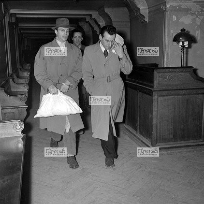 Paris, 29-01, Chez le juge Chopard, Ren Girier ( Ren La Canne)